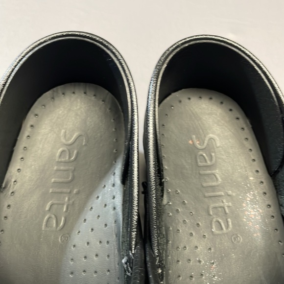Sanita Women’s Clogs Slip-On Closed Back Leather Upper Size 38 Used PreOwned - Picture 8 of 17